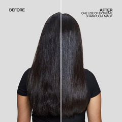 Redken textura cremosa en primer plano que facilita el desenredado
