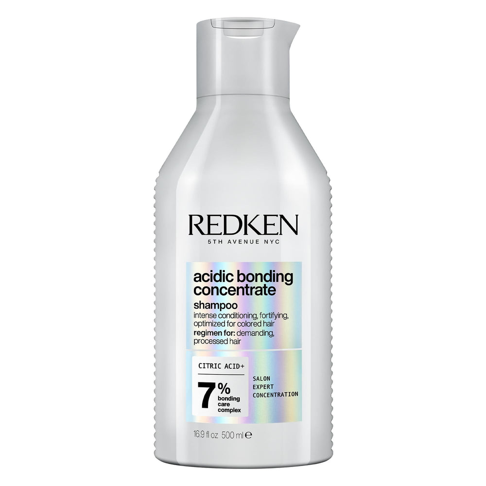 Redken frasco delantero Acidic Bonding para identificar producto y beneficio inmediato