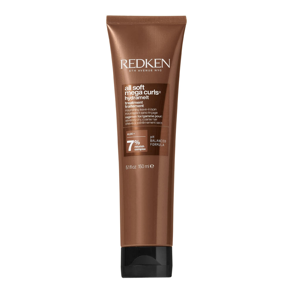 Redken Hydramelt frasco frontal mostrando diseño y beneficio hidratante