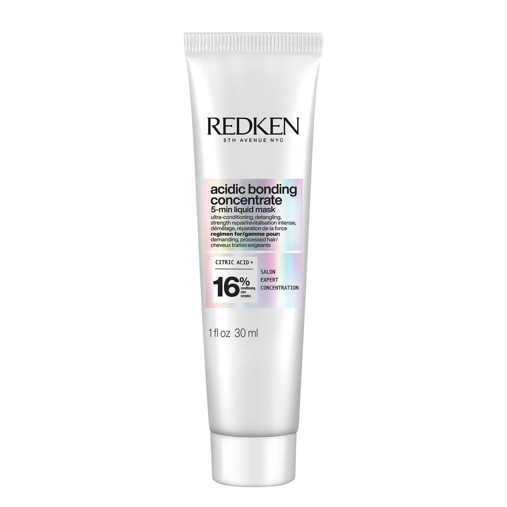 Redken mascarilla frontal del envase mostrando tamaño y diseño