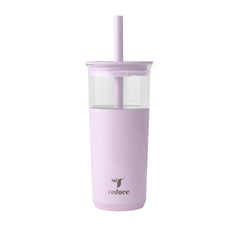 REDUCE Aspen vista frontal del vaso 20oz con tapa, mantiene bebidas frías