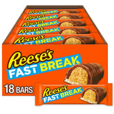 REESE'S frente del empaque mostrando caja de 18 unidades, ideal para compartir