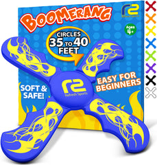 Refresh Sports boomerang frontal mostrando diseño seguro y ligero