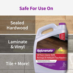 Rejuvenate mopa en uso limpiando sin saturar el suelo