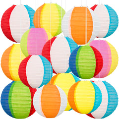 Renbuzhu paquete frontal con 15 farolillos listos para decorar fiesta