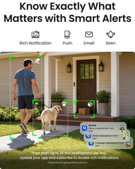REOLINK instalación inalámbrica fácil y sin taladros para flexibilidad