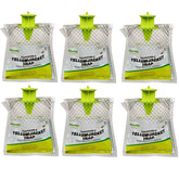 RESCUE! front packaging showing six disposable yellowjacket traps and branding benefit