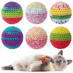 Retro Shaw paquete frontal seis pelotas de lana, colores llamativos para juego