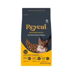 Reveal bolsa frontal 3 lb mostrando diseño y beneficio nutricional