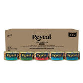 Reveal lata frontal mostrando diseño y beneficios nutricionales