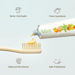 Revitin gel de menta detalle de textura limpia y suave
