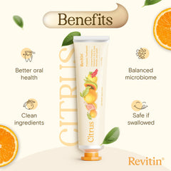 Revitin textura de gel en primer plano que muestra consistencia suave y pura