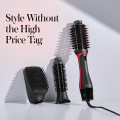 REVLON detalle del voluminizador con cerdas mixtas para mayor brillo