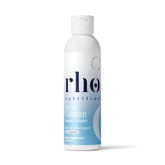 Rho Nutrition frasco delantero mostrando fórmula líquida y beneficios visibles