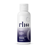 Rho Nutrition frasco frontal liposomal NAD+ mostrando diseño y etiqueta legible