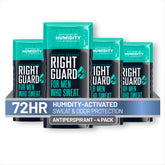 Right Guard frontal del envase mostrando el pack y la protección