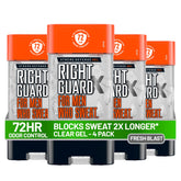 Right Guard frasco frontal mostrando diseño y protección confiable