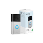 Ring timbre frontal mostrando cámara Head-to-Toe y beneficio de mayor cobertura