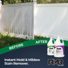 RMR Brands etiqueta con instrucciones claras y beneficios del producto
