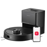 roborock Q7 M5 frente con RockDock Plus mostrando diseño y autonomía