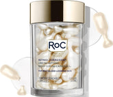 RoC front packaging showing jar of 30 capsules and brand clarity benefits