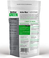 Rockin' Green textura del polvo concentrado que garantiza limpieza potente