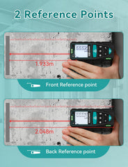 RockSeed pantalla LCD retroiluminada mostrando resultados legibles