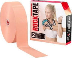 RockTape frontal enrollada mostrando la anchura y duración