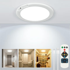 Rodalims vista frontal de la luz de techo, iluminación uniforme inmediata