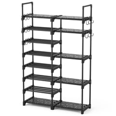 ROJASOP vista frontal del organizador 8 niveles para maximizar almacenamiento