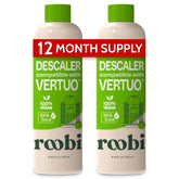 Roobi botella frontal mostrando el envase y beneficios de limpieza