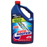 Roto-Rooter envase frontal mostrando etiqueta y uso doméstico beneficios