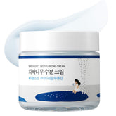 ROUND LAB envase frontal de la crema hidratante mostrando tamaño y diseño