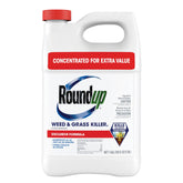 Roundup frasco frontal mostrando etiqueta y capacidad de 1 galón