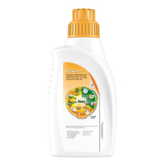 Roundup etiqueta con instrucciones claras para mezcla segura