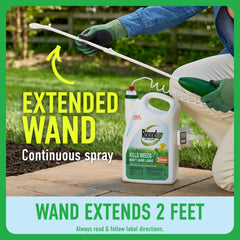 Roundup For Lawns boquilla en spray continuo para aplicación uniforme