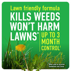 Roundup For Lawns detalle de etiqueta con instrucciones visibles