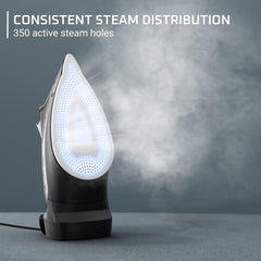 Rowenta AccessSteam enfoque en suela deslizamiento rápido para planchado eficiente