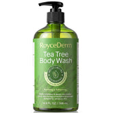 Roycederm envase frontal mostrando la marca y el tamaño, limpio y profesional