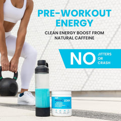 RSP NUTRITION AminoLean cucharada en agua lista para beber y activar energía