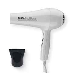 RUSK W8less vista frontal mostrando diseño ligero y controles efectivos