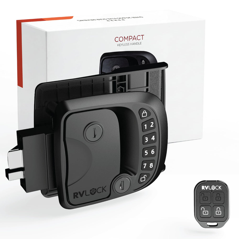 RVLock vista frontal del conjunto mostrando diseño y fácil uso