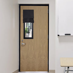 RYB HOME cortina opaca frontal mostrando cobertura completa
