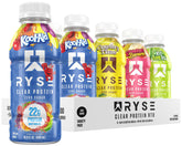 RYSE Up Supplements botella frontal mostrando etiqueta y beneficio refrescante