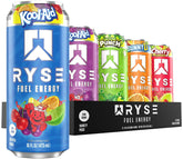 RYSE Up lata frontal mostrando diseño y claridad de ingredientes