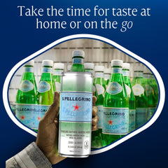 S.Pellegrino detalle de textura y burbujas para apreciar efervescencia fina