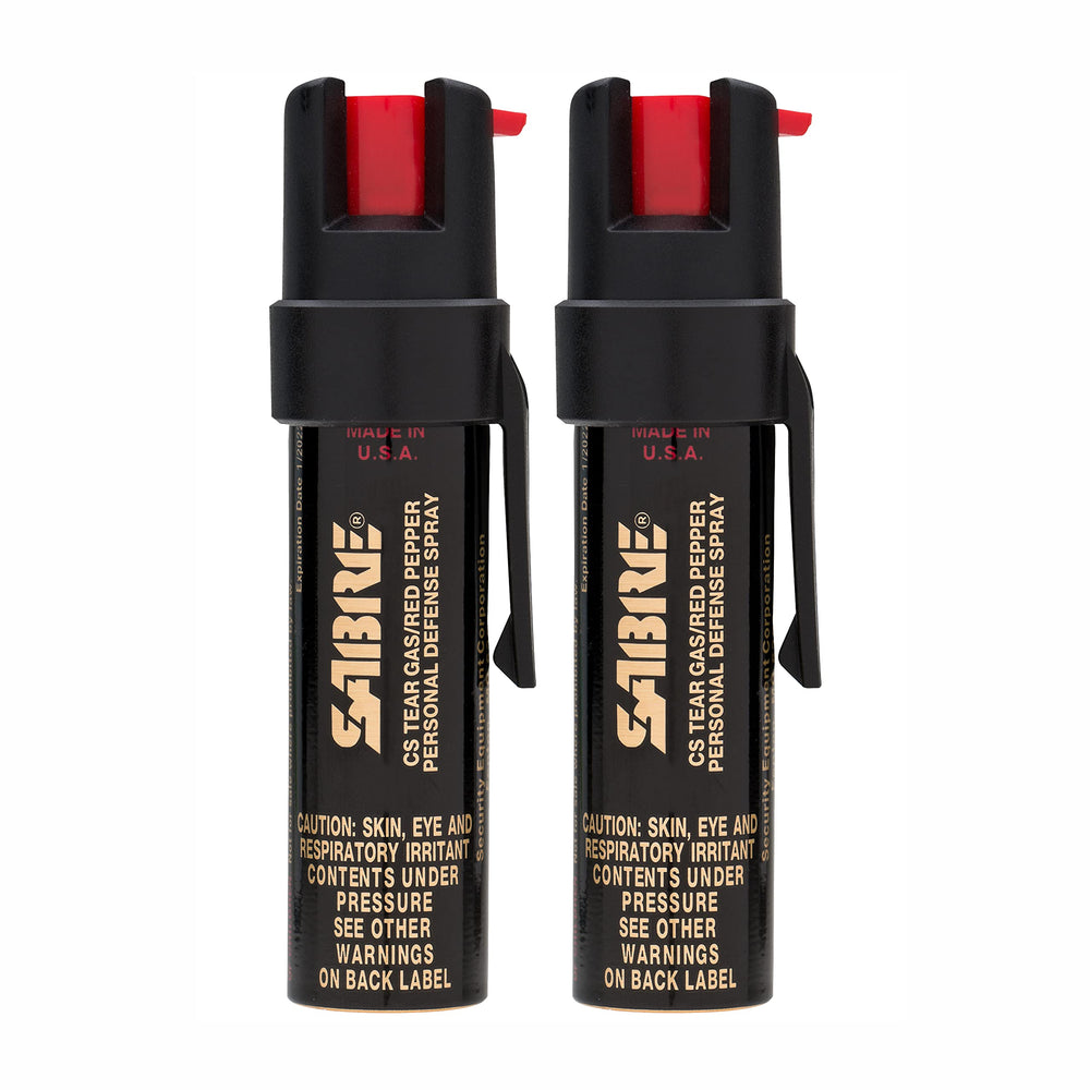 SABRE canister frontal compacto mostrando tamaño y diseño portátil