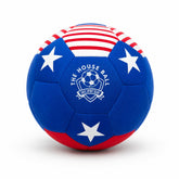 Safe Sport Gear frontal del balón HB-USA mostrando diseño y tamaño 4, perfecto para interiores