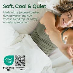 SafeRest detalle de capa impermeable que impide filtración de líquidos
