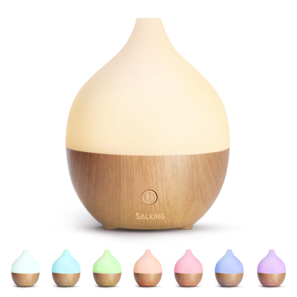 SALKING vista frontal del difusor mostrando diseño compacto y ventaja estética
